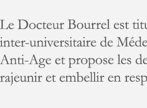 Dr Olivier BOURREL